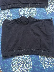 Navy Blue Lingerie Set