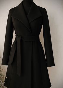 BARDOT Thick Woolen Dress Coat