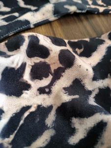 y2k leopard print top 💥