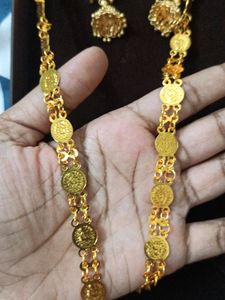 Gold Imitation Jewellery Long Chain &amp; Bhuttas ❣️