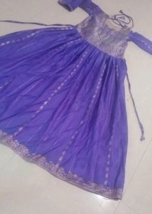 Navy Blue Long Gown