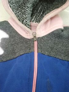 Kids' Color Block Zip Hoodies