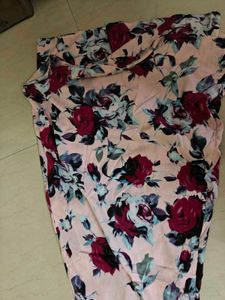 Floral One Shoulder Dress