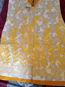 Kurti With Leggings And Dupatta