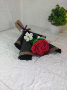 Handmade Crochet Rose Bouquet 💐💐💐