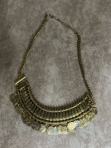 Boho Coin Statement Necklace