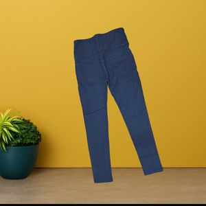 Women navy blue skinny jeans size 30 (P-3)