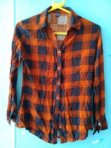 Women Checked Shirt