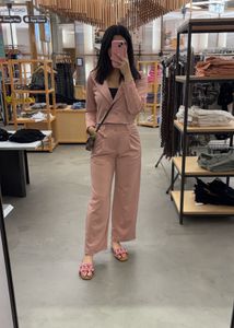 Pink Two-Piece Set