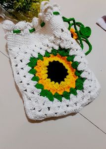 Cute Crochet Potli Handmade Crosia