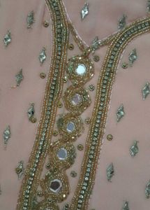 Heavy Unstitched Party Wear Suit