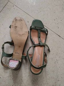 Roadster Green Heels
