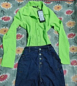Women Regular Fit Solid Casual Shirt💗