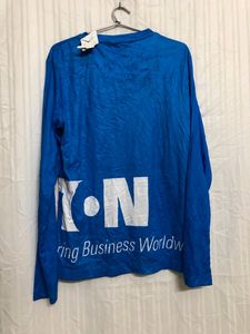 Blue Long Sleeve T Shirt