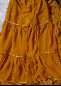 New Unused Sharara Suit For Haldi Or Wedding