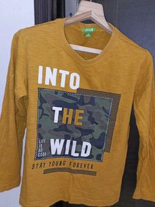 Graphic Print Long Sleeve Tee
