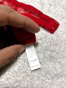 Red Lace Babydoll Bodysuit (XL)