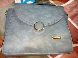 Light Peacock Colour Sling Bag