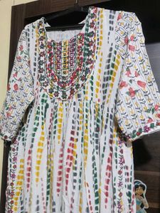Printed Kurti Set
