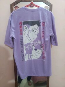 Purple Graphic Tee New Condition