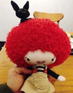 Cute Red Haired Doll