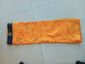 Elegant Orange Saree