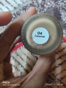 The DermaCo Foundation Shade caramel 04