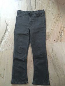 Zudio New Dark Grey Bootcut Jeans