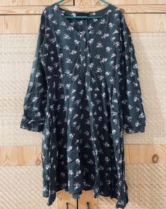 Grey Dress Women Casual Wear