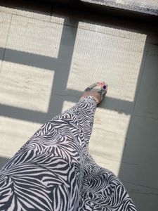 Zebra Print Heels