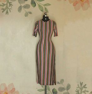 Zara Striped Maxi Dress