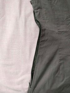 Chic Olive Gray Dress