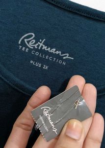 Stylish Teal V-Neck Top