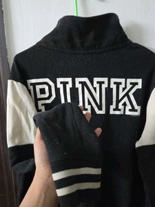 victoria secret Quarter-Zip Pullover fits S/L