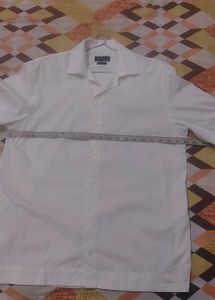 White Graphic Print Shirt women's