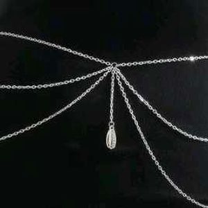 Silver Layered Body Chain