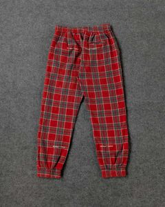 OFF WHITE CHECK SWEATPANTS