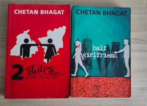 Chetan Bhagat Novels- Half Girlfriend &amp; Two states