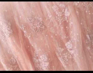 Peach Floral Saree