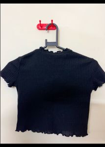Black Crop Top