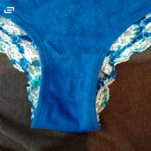 Blue Lace Panties