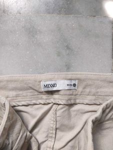 Beige corduroy Skirt