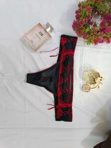 🇭🇲✨Black And Red Sexy Bottom Wear