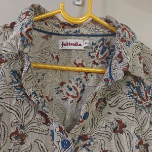 Fabindia Kalamkari Short Kurti