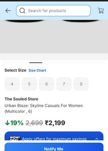 Cool Blue Sneakers SOULED STORE ORIGINAL BRAND NEW