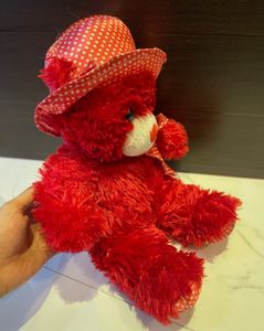 Teddy Bear With Neck Bow