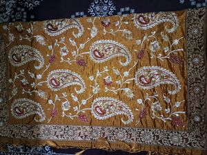 Elegant Embroidered Saree