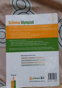 Olympiad Books For Class 4th( Science,Maths &amp; English )