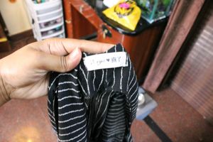 Striped Midi Jumpsuit