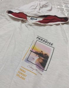 Paradise Graphic Hoodie Tee